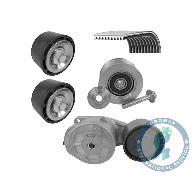 Juego (correa + tensor + rodillos) Mp01010376 Dayco para Scania