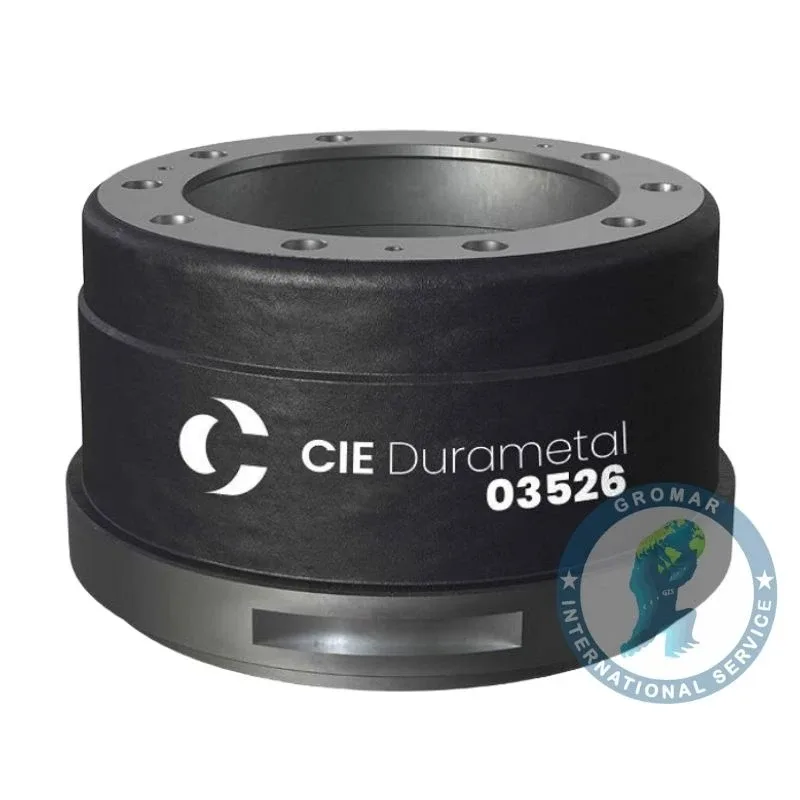 Tambor de freno delantero Durametal 2SO501615A para Volkswagen