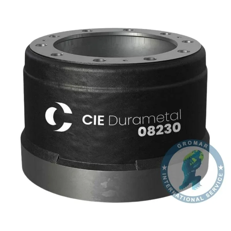 Tambor de freno posterior Durametal 2ZO501615 para Volkswagen